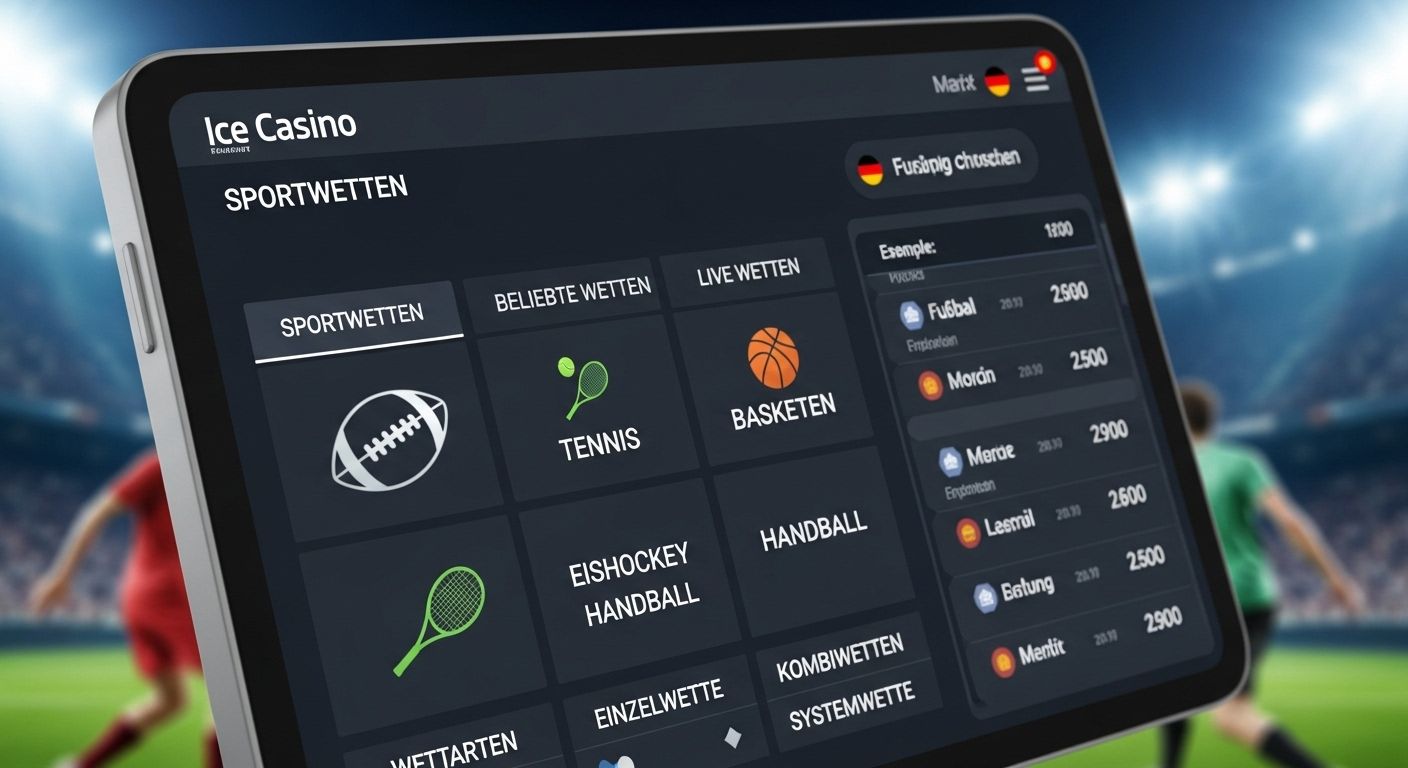 Wettoptionen und Märkte mobile betting