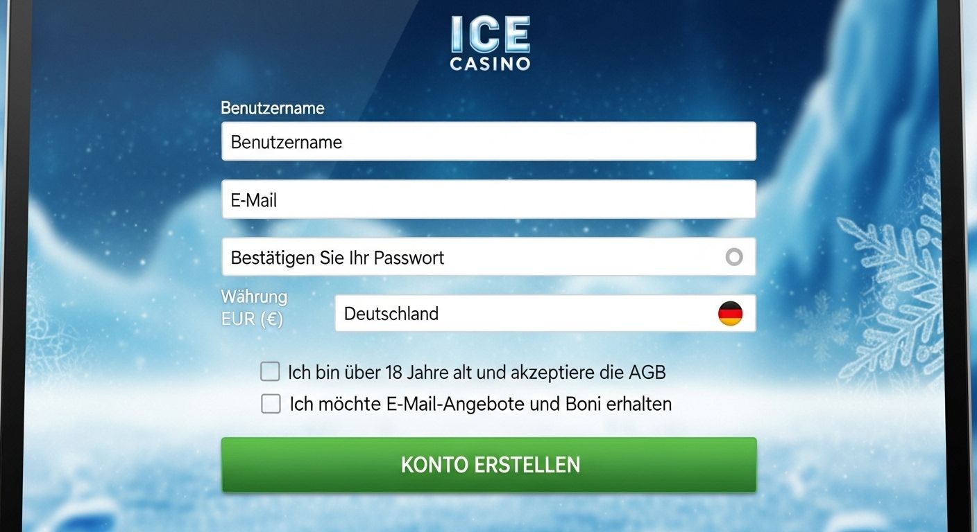 So melden Sie sich an create casino account